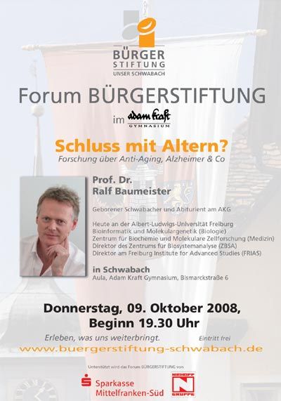 Flyer Forum Bürgerstiftung