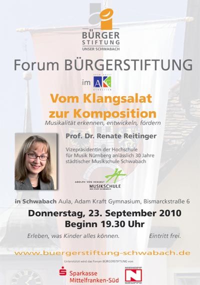 Flyer Forum Bürgerstiftung