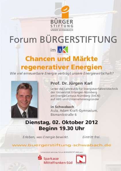 Flyer Forum Bürgerstiftung